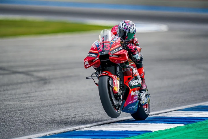 Ducati Lenovo Team: settima posizione per Francesco Bagnaia nella prima giornata