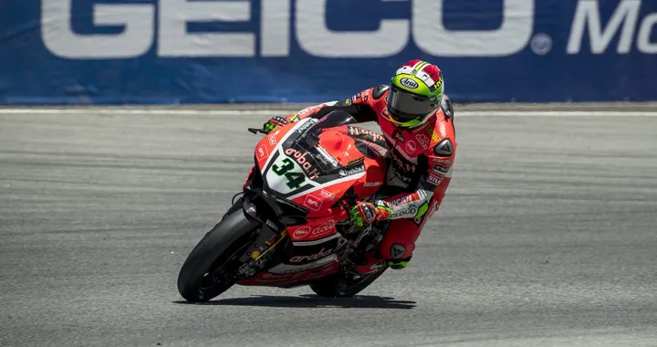 Giugliano 6° a Laguna Seca: "Dobbiamo migliorare"