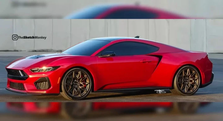 Ford Mustang con motore centrale: un rendering per sognare