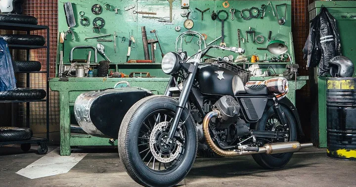 Moto Guzzi V9 Revenge by Anvil Motociclette