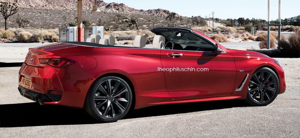 Render Infiniti Q60 Cabrio