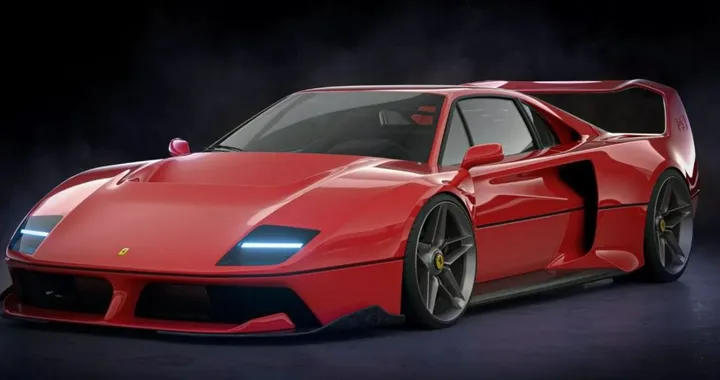 Ferrari F40, il concept con widebody unico al mondo