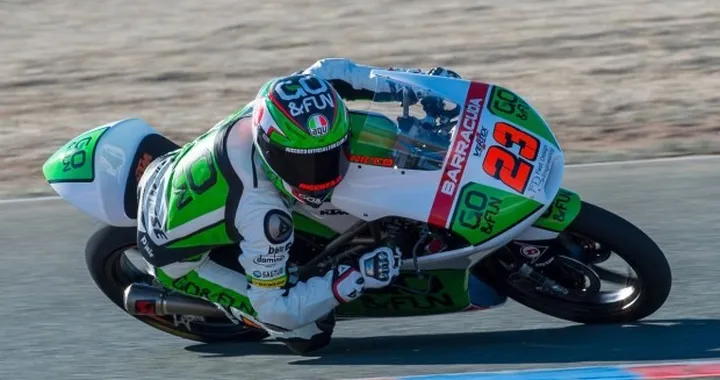 Moto3: Antonelli in gran forma nel test di Almeria