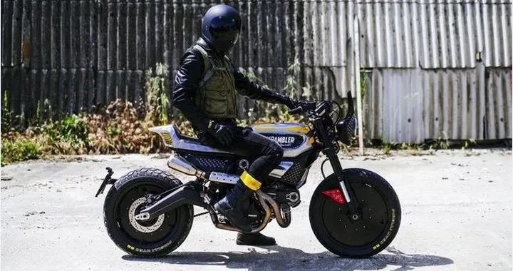 Ducati Scrambler “SC-Rumble” by Vibrazioni Art Design