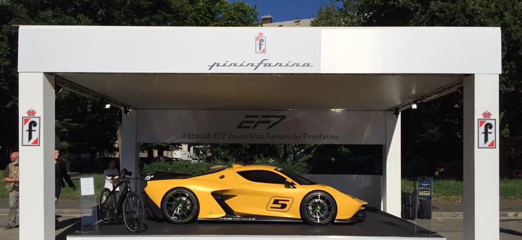 Fittipaldi EF7 Vision GT by Pininfarina al Salone di Torino 2017