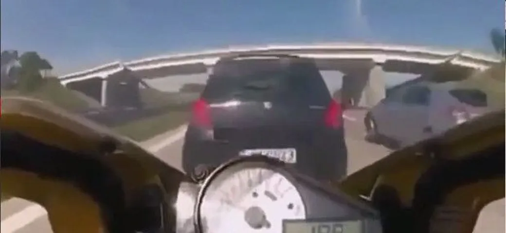 Quando una frenata ti salva la vita [Video]