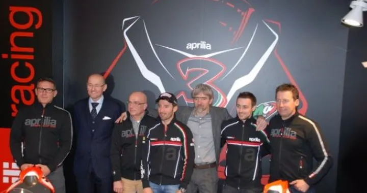 WSBK: Presentazione Team Aprilia Racing 2012