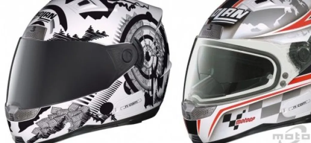 Casco integrale Nolan N85 con sistema N-Com