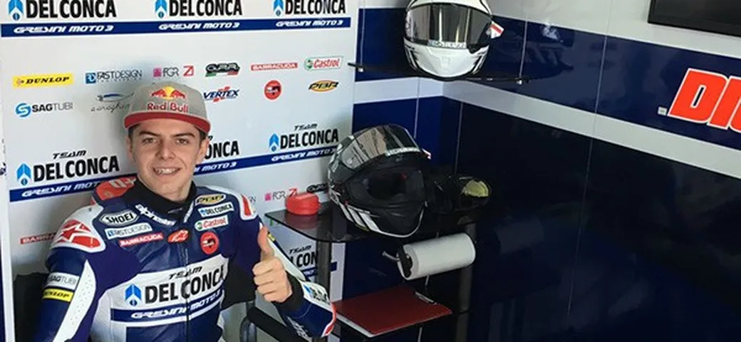 Moto3, Di Giannantonio: frattura alla clavicola