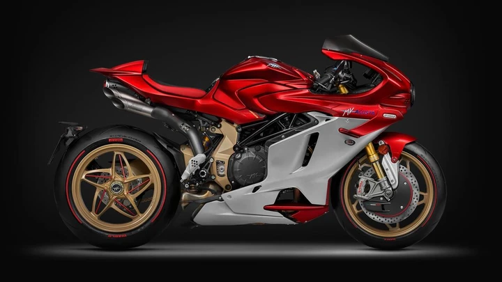 MV Agusta Superveloce 1000 Serie Oro premiata con il Good Design Award 2024