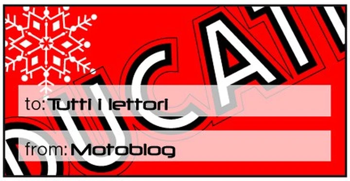 Buone Feste da Ducati