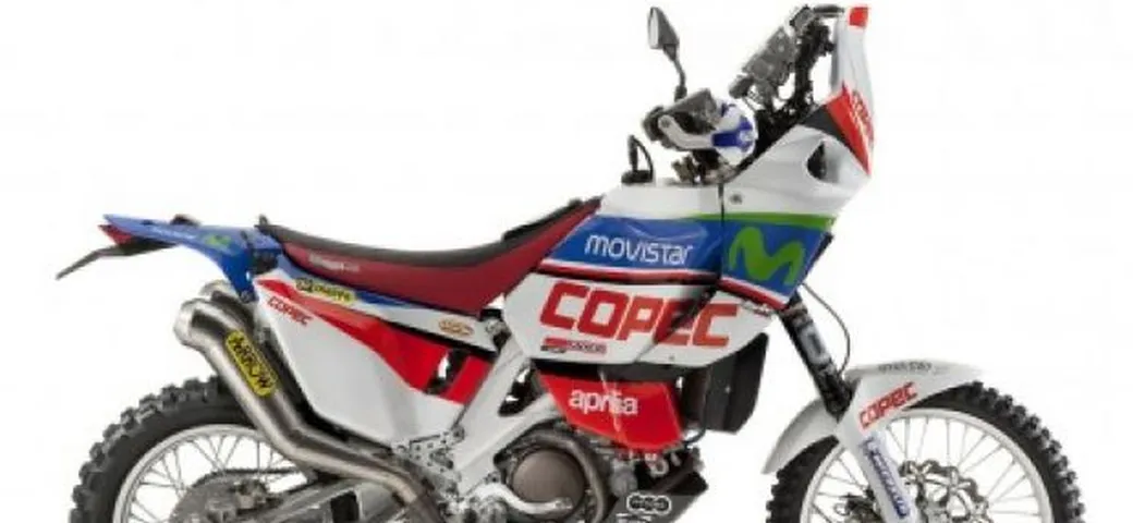 Aprilia RXV 4.5 al via della Dakar 2010