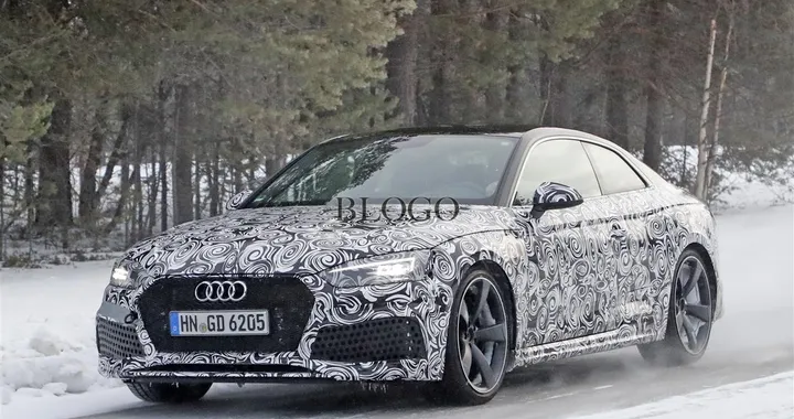 Audi RS5 Coupé 2017: foto spia sulla neve