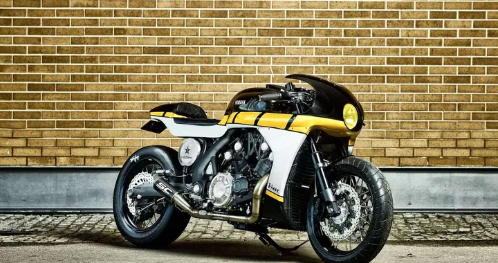 Yamaha Yard Built VMAX CS_07 Gasoline by it roCkS!bikes