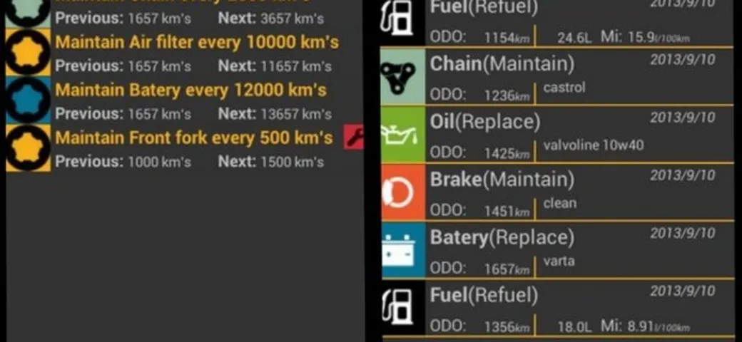 Rubrica App per Motociclisti: Moto Log, l'agenda personale della tua moto