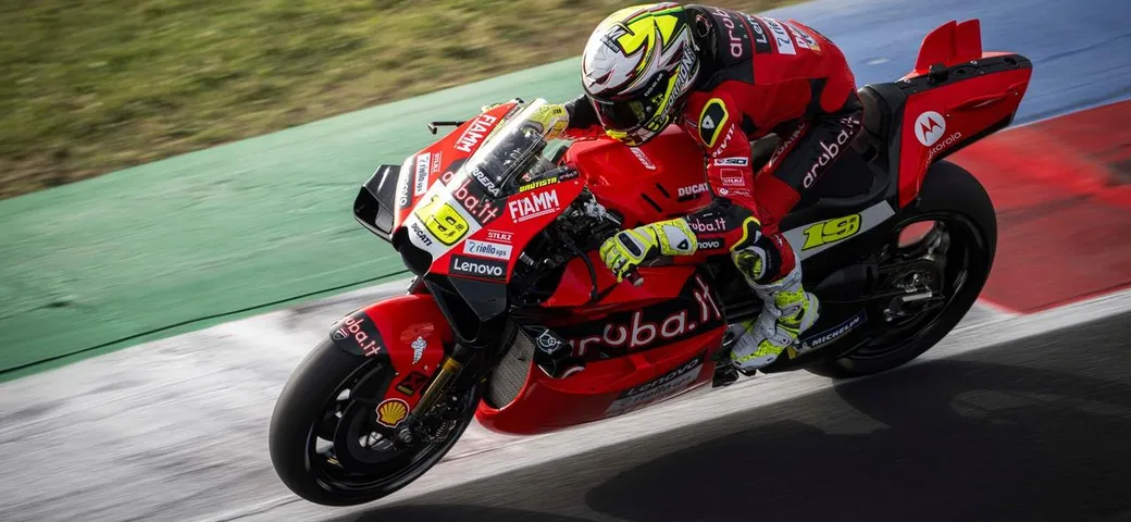 Ducati: Alvaro Bautista testa la Desmosedici GP a Misano
