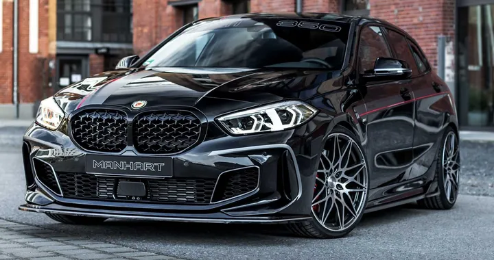 BMW M135i xDrive by Manhart: aggressiva hot hatch da 350 CV