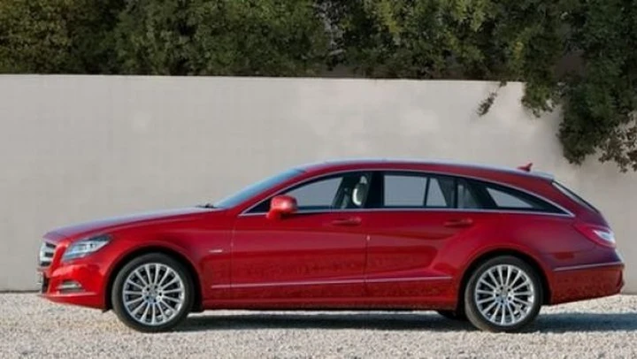 Mercedes CLS: ricostruzione grafica della Station Wagon