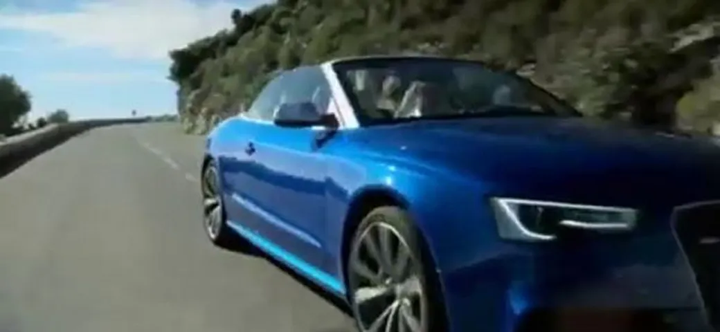 Audi RS5 Cabriolet in Video
