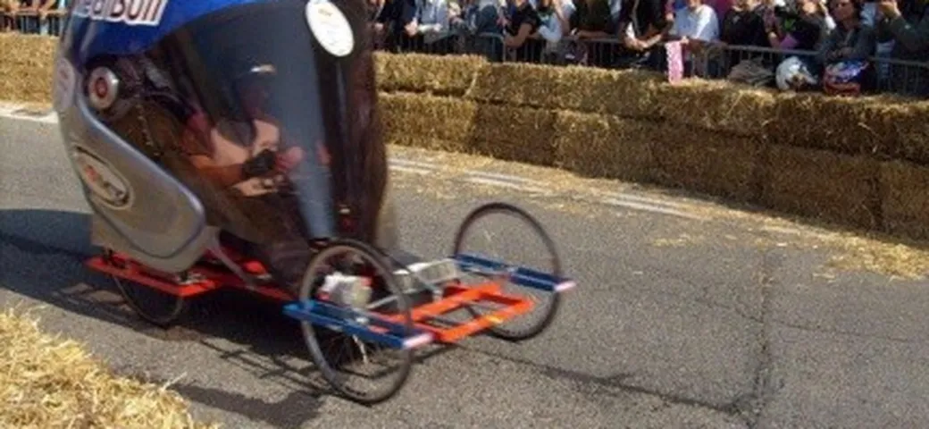 Anche Suomy al Red Bull Soap Race Box 2008