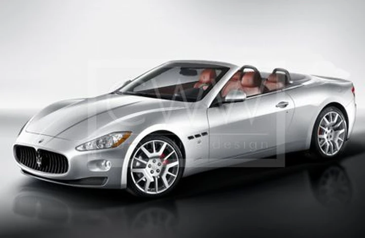 Maserati GranTurismo Spyder - photoshop