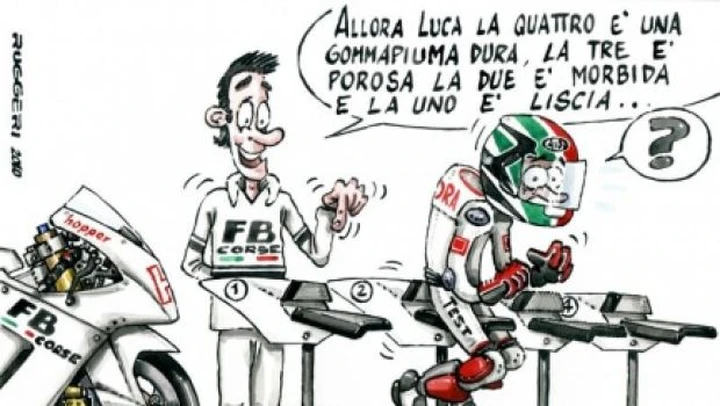 Luca Cadalora tester FB Corse