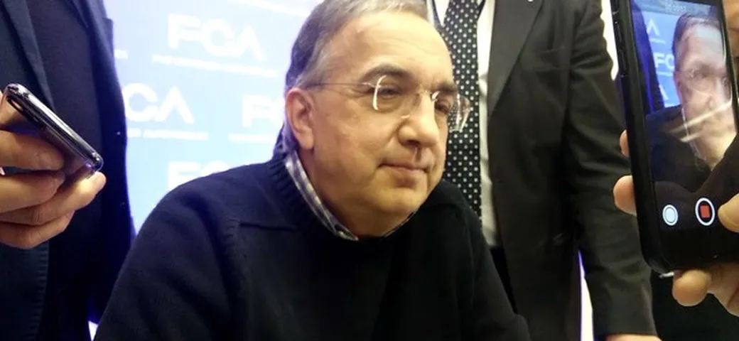 Sergio Marchionne al Salone di Ginevra 2017