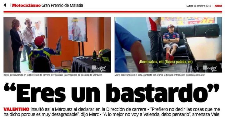 La stampa spagnola, "macchiata una leggenda"