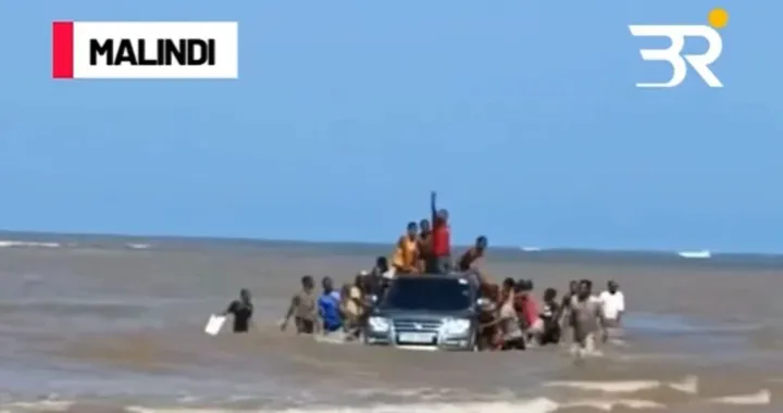 Ritrovato un SUV nel mare del Kenya, ma cosa ci faceva lì?