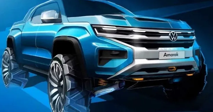 Volkswagen Amarok: il primo teaser della futura generazione sviluppata con Ford