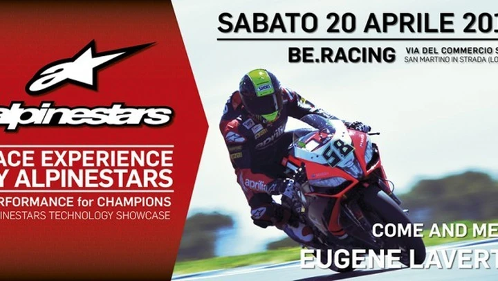 Alpinestars: Race Experience a Lodi con Laverty