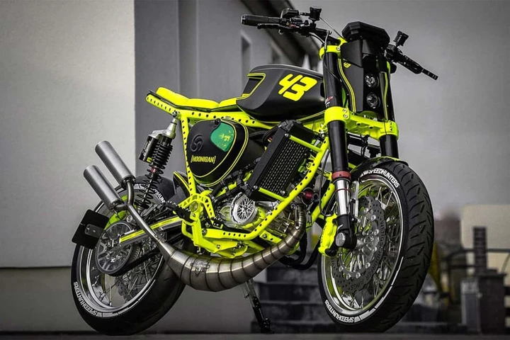 Motore da kart, sella Recaro e cuore da stuntman: ecco la Holy Bastard