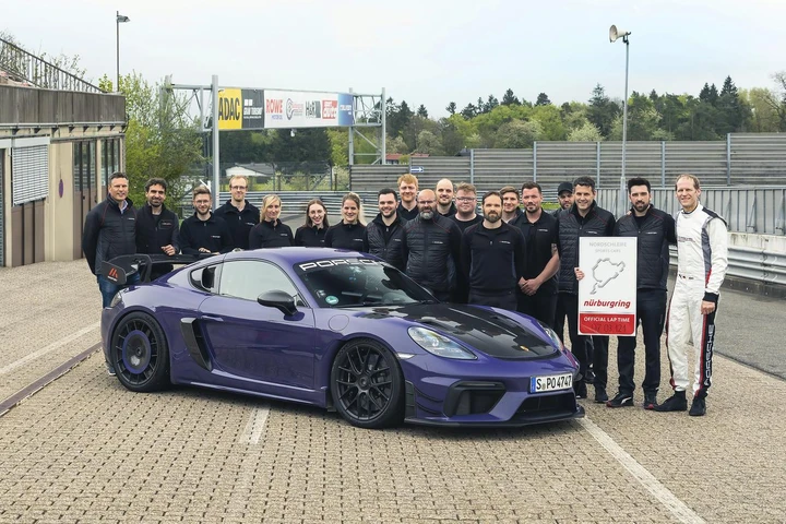 Porsche 718 Cayman GT4 RS kit Manthey