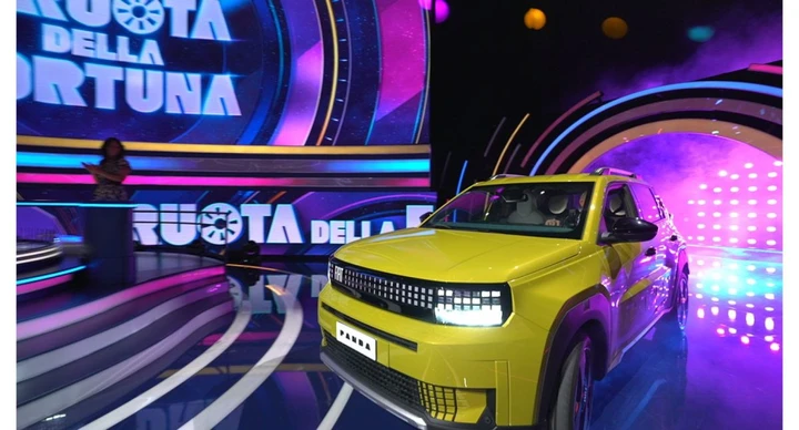 Fiat Grande Panda è il primo premio de La Ruota della Fortuna