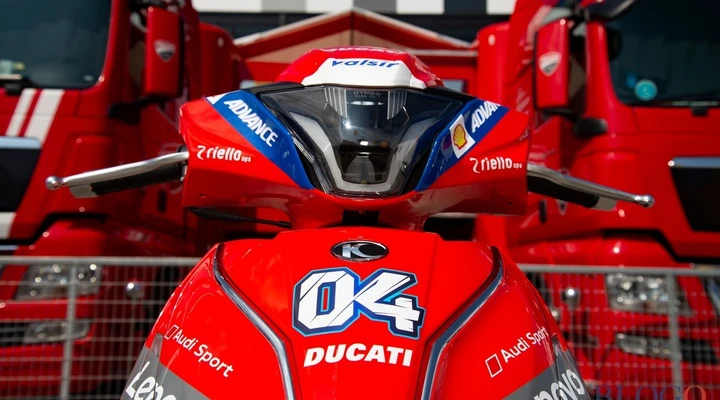 Nuovi scooter Kymco per Ducati Corse