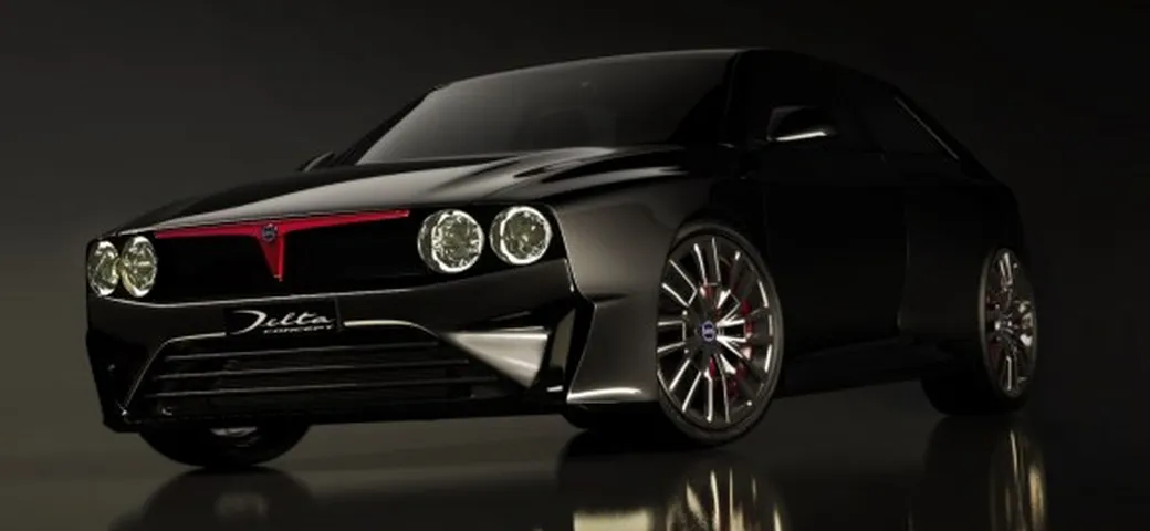 Lancia Delta Concept: la ricostruzione di Angelo Granata