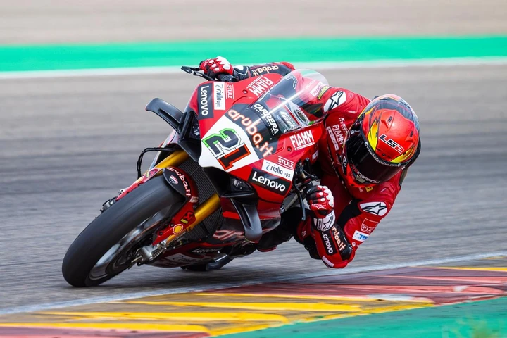 Ducati: conclusi due giorni di test importanti ad Aragon