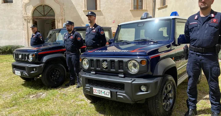 Suzuki Jimny: fornitura per i Carabinieri in servizio nei Parchi Nazionali