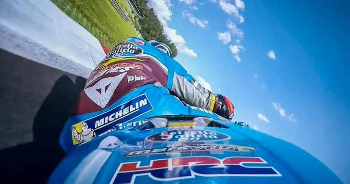 Jack Miller rides the ring