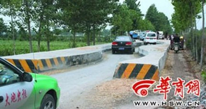 Rallentatori: in Cina fanno sul serio