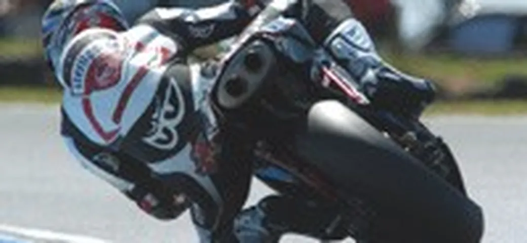 Ruben Xaus in pista a Monza