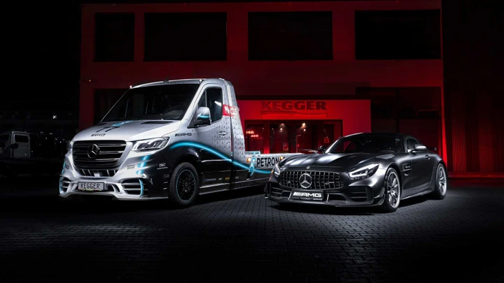 Mercedes-AMG Sprinter Petronas: un carro attrezzi da F1