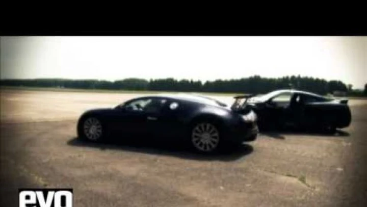 Video: Evo e la gara d'accelerazione fra Bugatti Veyron e Nissan GT-R