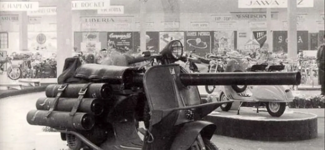 Moto militari: la Vespa 150 TAP 