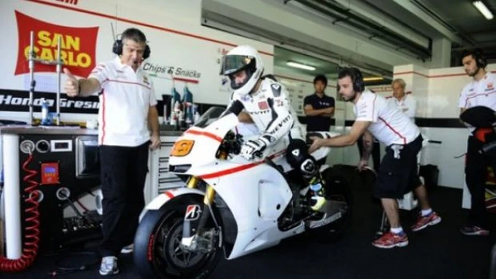 MotoGP: Alvaro Bautista con Honda Gresini nel 2012