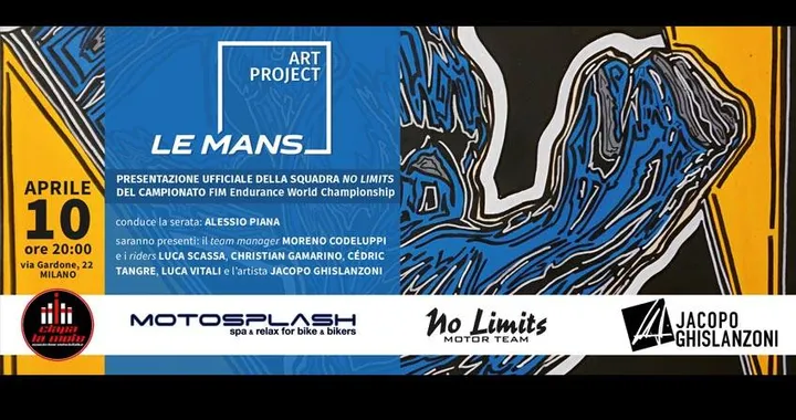 Ciapa La Moto: è tempo di Le Mans Art Project