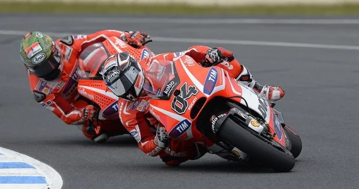 Hayden: "Speravo di essere più competitivo"; Dovizioso: "Gara divertente"