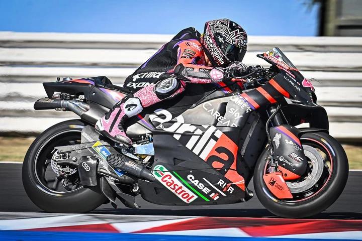 Aprilia Racing test Misano