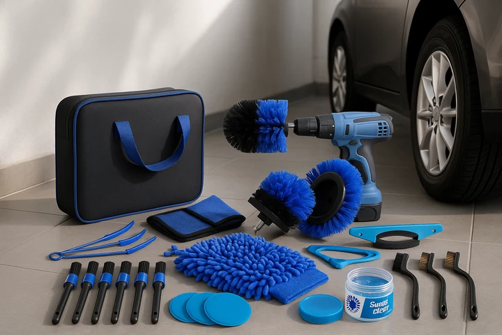Kit pulizia auto Carehabi da 22 pezzi: ora a meno di 20 euro su Amazon