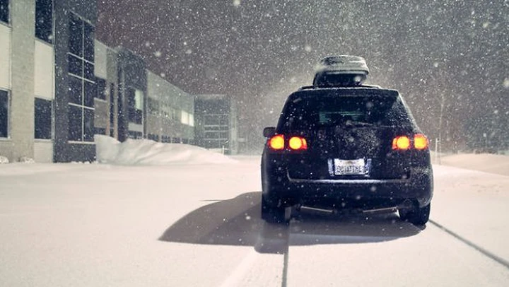 Volkswagen Touareg: Snowflaking